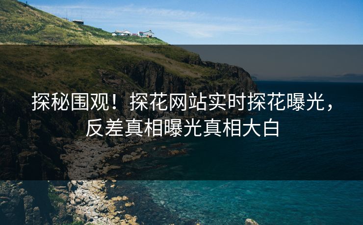 探秘围观！探花网站实时探花曝光，反差真相曝光真相大白